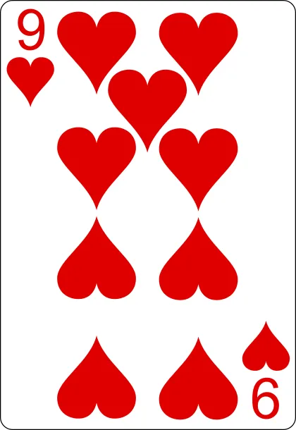 9 de corazones