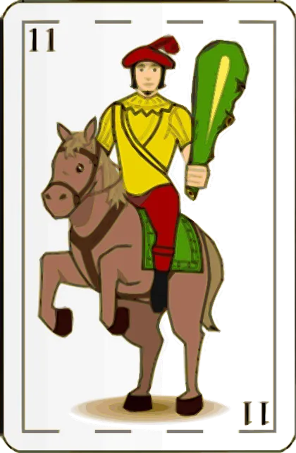 Caballo de bastos