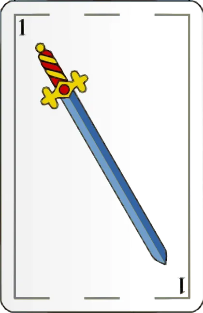 As de espadas