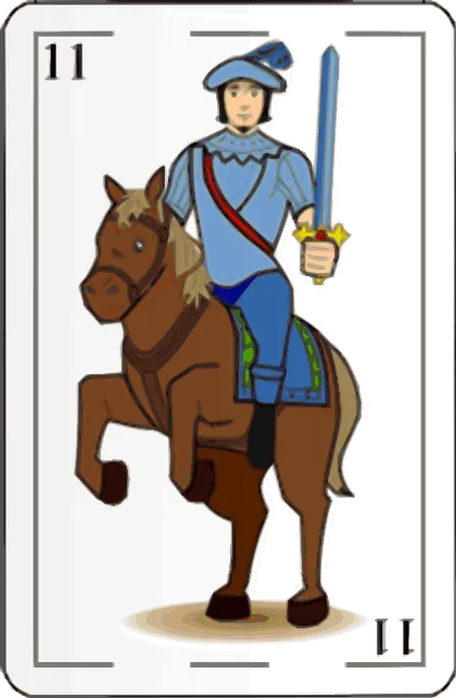 Caballo de espadas