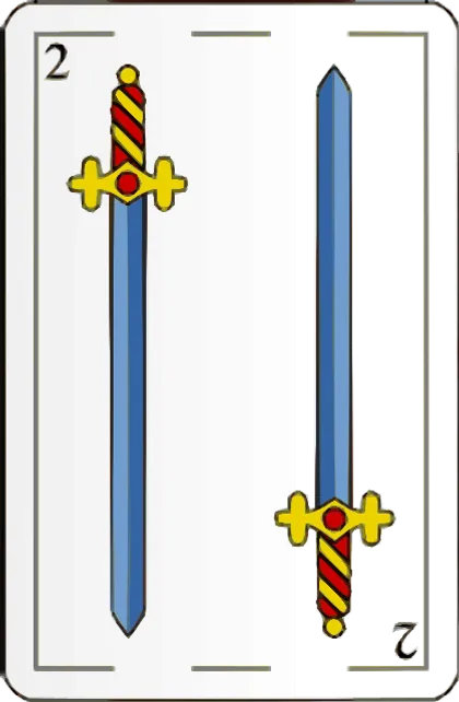 2 de espadas